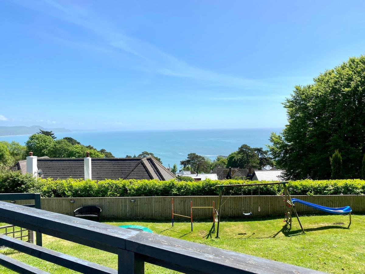 One Of The Best Properties In Lyme! Breathtaking Views Across The Whole Bay. 3 Stories With 2 Tier Veranda Around The Property. Sleeps 6 Lyme Regis Buitenkant foto
